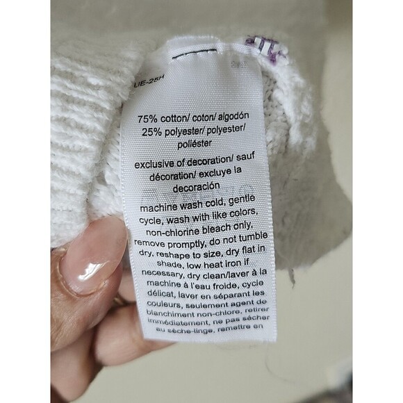 Tommy Hilfiger Tommy Jeans Women's Cropped Crochet Bra Top White Size Small. - Picture 5 of 12